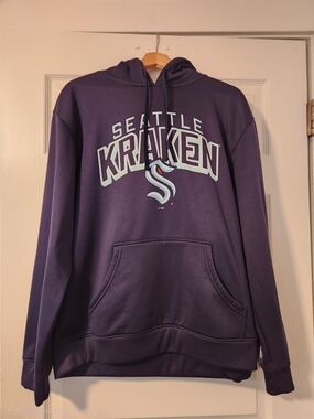 Seattle Kraken Purple Hooded Sweatshirt